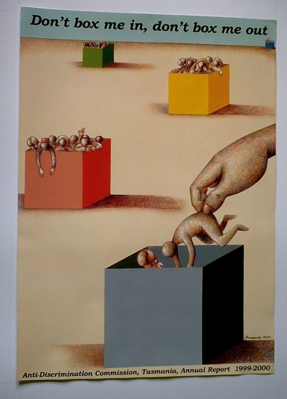A poster created in 2000.